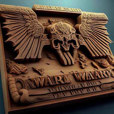 3D модель Warhammer 40000 Dawn of War Зимнее штурмовое расширение (STL)
